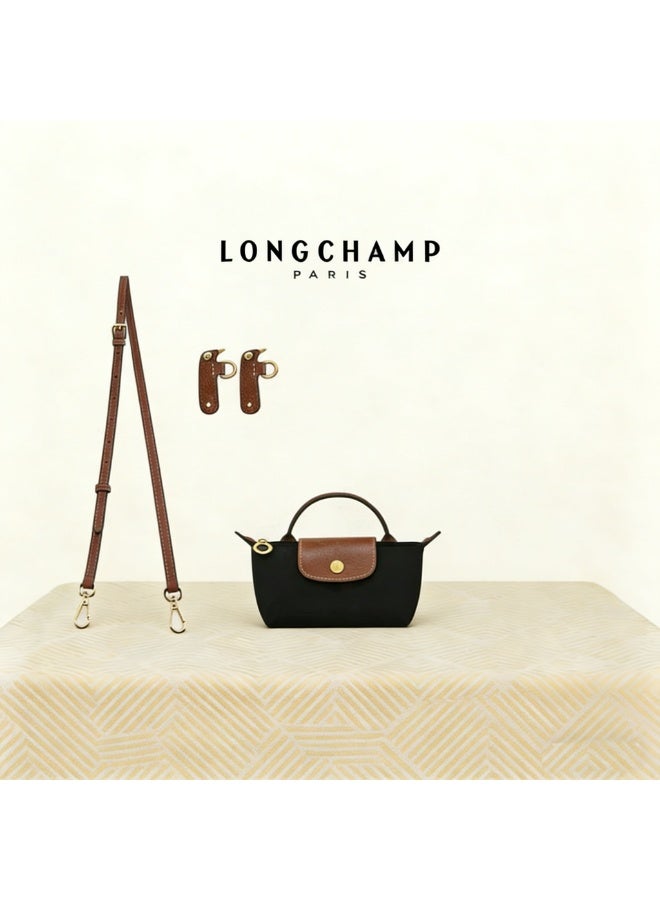 Longchamp Le Pliage mini Shoulder Straps women's Classic Fashion Versatile Mini Makeup Bag, Handbag, Shoulder Bag,shoulder strap camera bag - Image 1